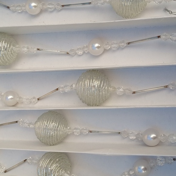 vintage Kurt S Adler Set of 3 Boxes Christmas Garland Beaded Strands w Box - Picture 8 of 16